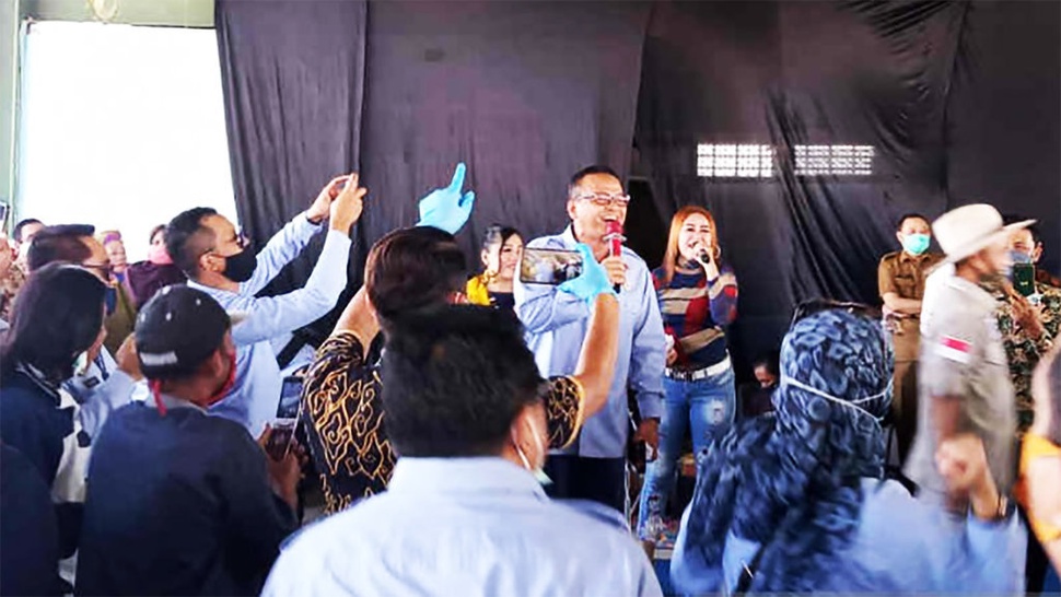 Menteri Edhy Prabowo Ajak Nelayan Cirebon Nyanyi Lagu Didi Kempot