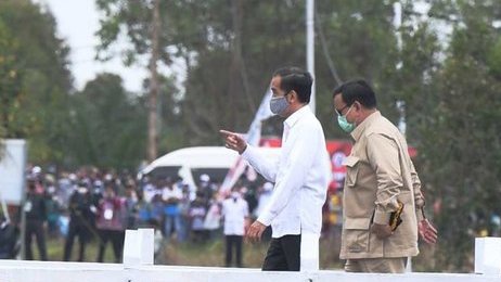 Prabowo Urus Food Estate, Jokowi: Pertahanan Bukan Hanya Alutsista