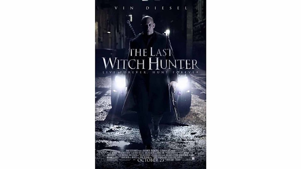 Sinopsis The Last Witch Hunter yang Tayang di Trans TV, Malam ini