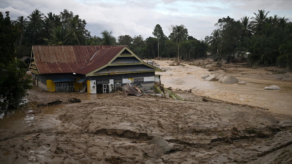 223 Rumah Rusak Berat Akibat Banjir Bandang di Luwu Utara