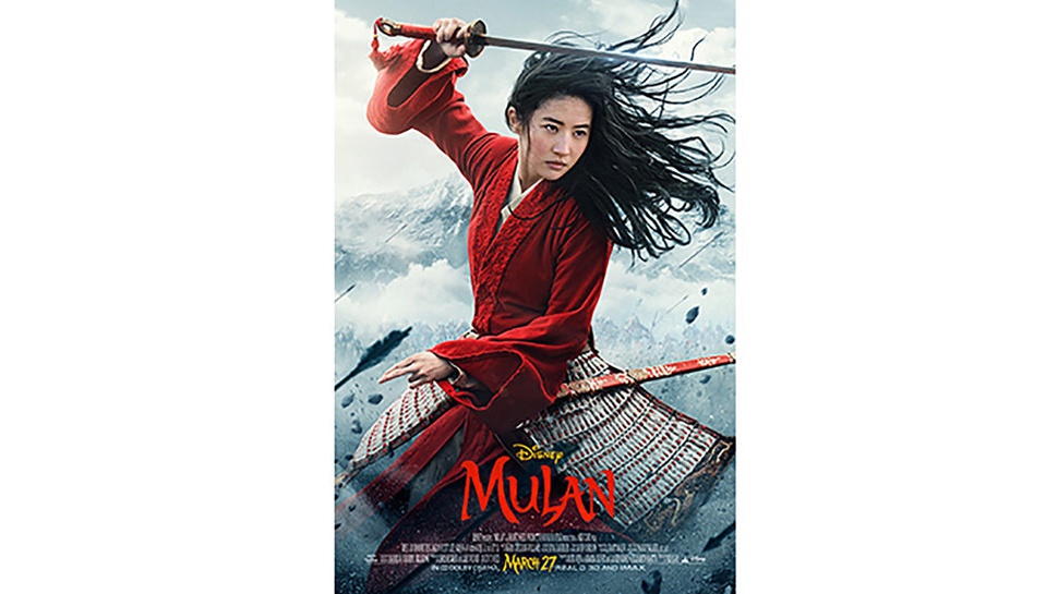 Disney Luncurkan Harga Premium Film 'Mulan', Berbeda di Tiap Negara
