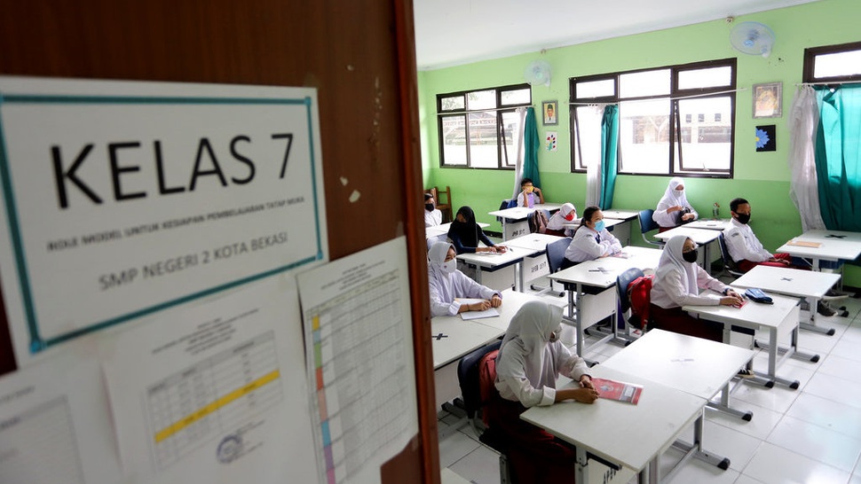 Sekolah di Bekasi Mulai Aktivitas Belajar Mengajar Tatap Muka