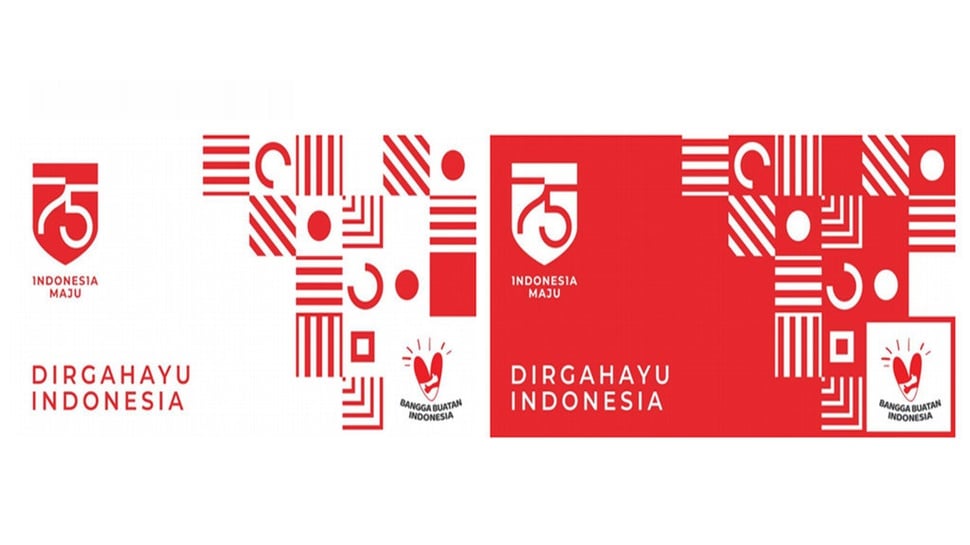 Tema Logo HUT RI Ke-75: Bangga Buatan Indonesia