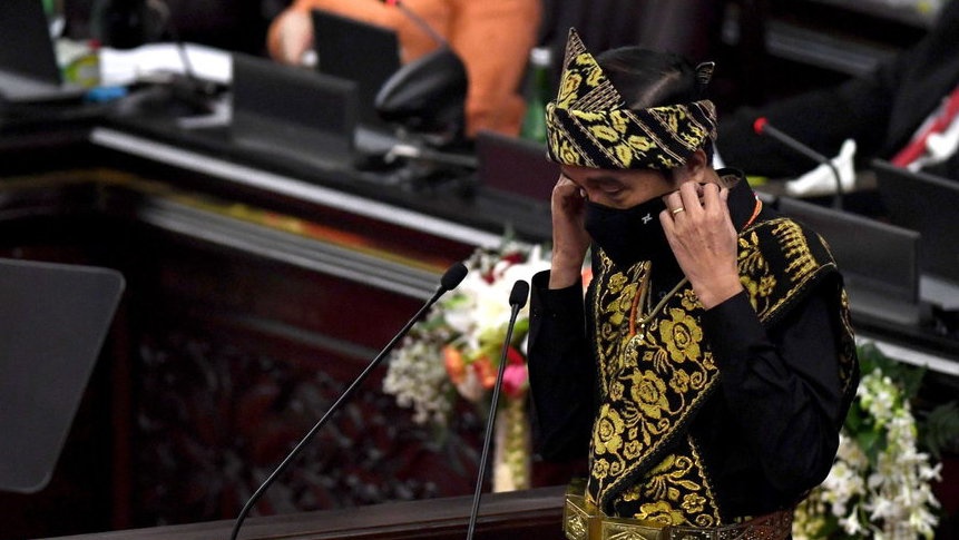 Hadiah HUT RI dari Jokowi: Harapan. Dan Cuma Itu yang Bisa Ia Beri.