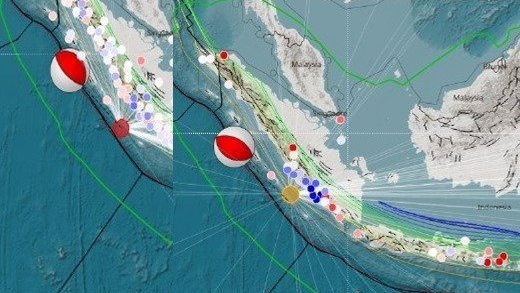 Daftar Gempa Kembar yang Pernah Terjadi Selain di Bengkulu