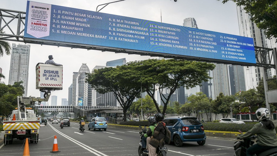PSSB Jakarta Diperpanjang, Aturan Ganjil-Genap Belum Diberlakukan