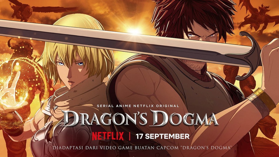 Netflix Akan Rilis Serial Anime Dragon's Dogma pada 17 September