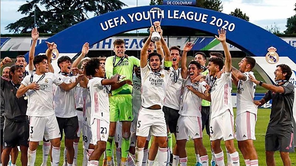 Daftar Pemain Real Madrid Juara UEFA Youth League 2020 Bersama Raul