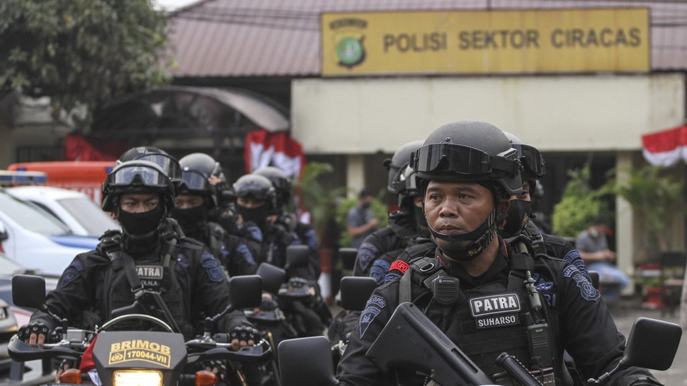 Polsek Ciracas Diserang, Polri & TNI Perketat Pengamanan Lokasi