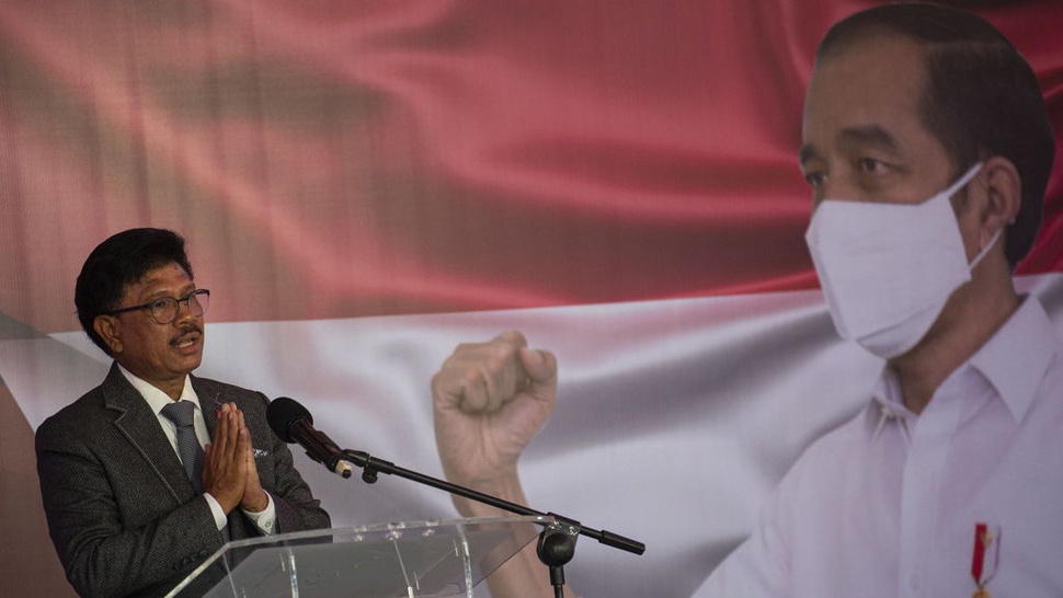 Jokowi Hormati Proses Hukum yang Dijalani Johnny G Plate