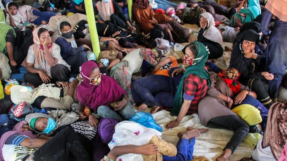 Lagi, 297 Orang Etnis Rohingya Terdampar di Perairan Aceh