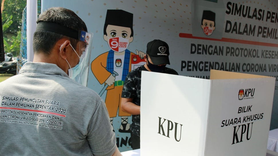 KPU Depok Siapkan Bilik Khusus Pemilih Bersuhu di Atas 37,3 Derajat