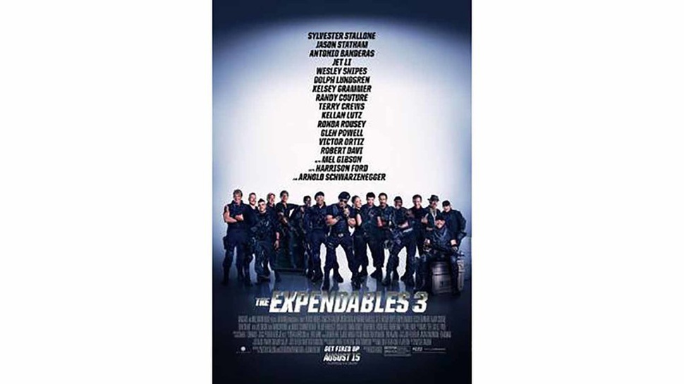 Sinopsis Film The Expendables 3 Bioskop Trans TV: Aksi Para Tentara