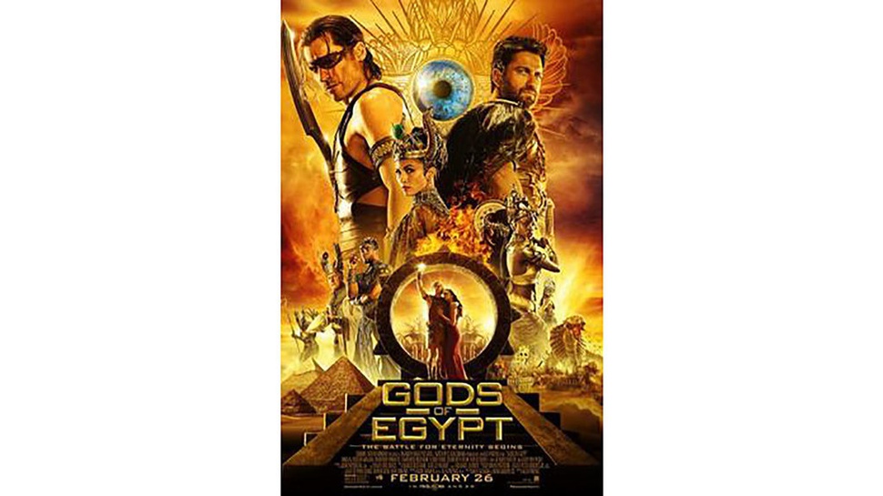 Sinopsis Film Gods of Egypt Bioskop Trans TV: Perang Anak Dewa