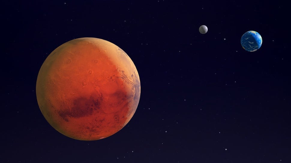 Planet Mars Mendekat ke Bumi Malam Ini dan Dapat Dilihat Langsung