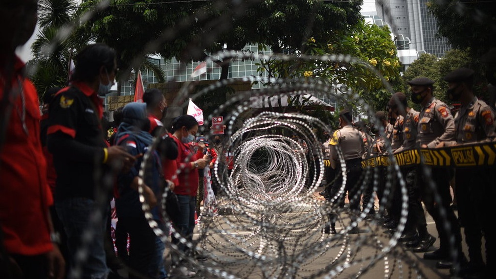 Ada Demo Buruh, Jalan Medan Merdeka Barat Ditutup Hari Ini