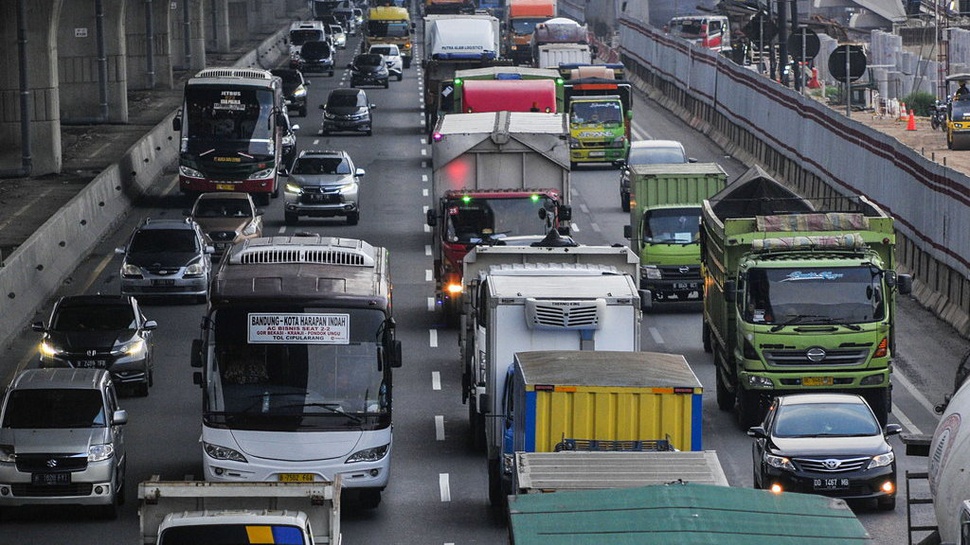 Sampai Natal 2020, 483 Ribu Kendaraan Tinggalkan Jakarta