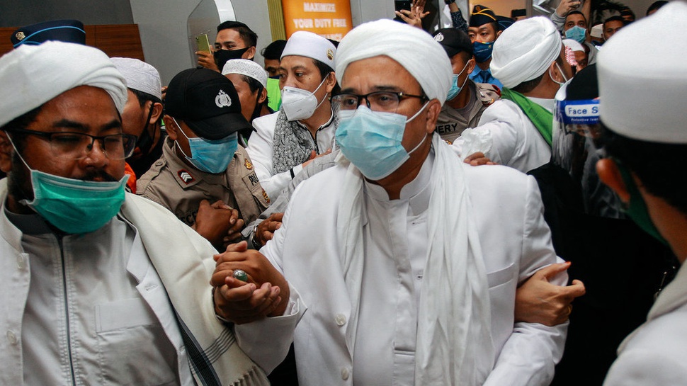 Pelanggaran Prokes Rizieq di Bogor Diproses Pidana