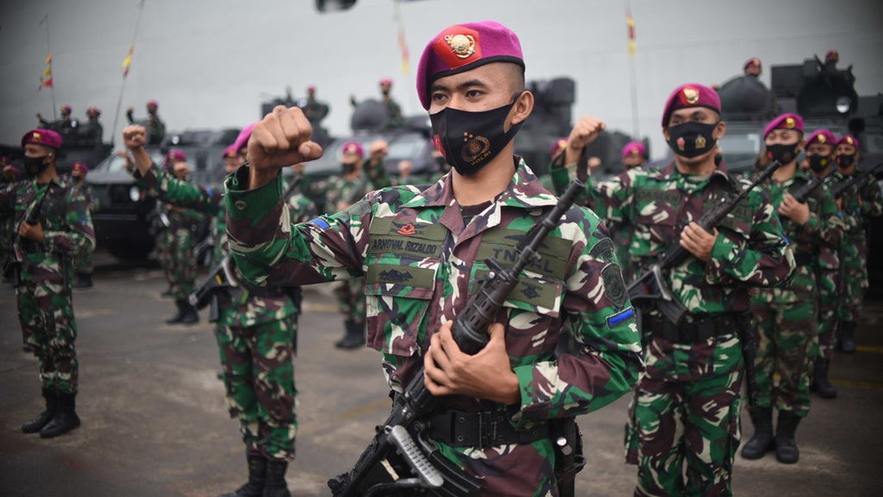 TNI Angkatan Laut Gelar Apel Pasukan Kesiapsiagaan