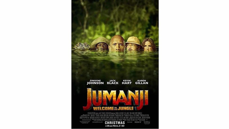 Sinopsis Jumanji: Welcome to the Jungle Bioskop Trans TV 3 Desember