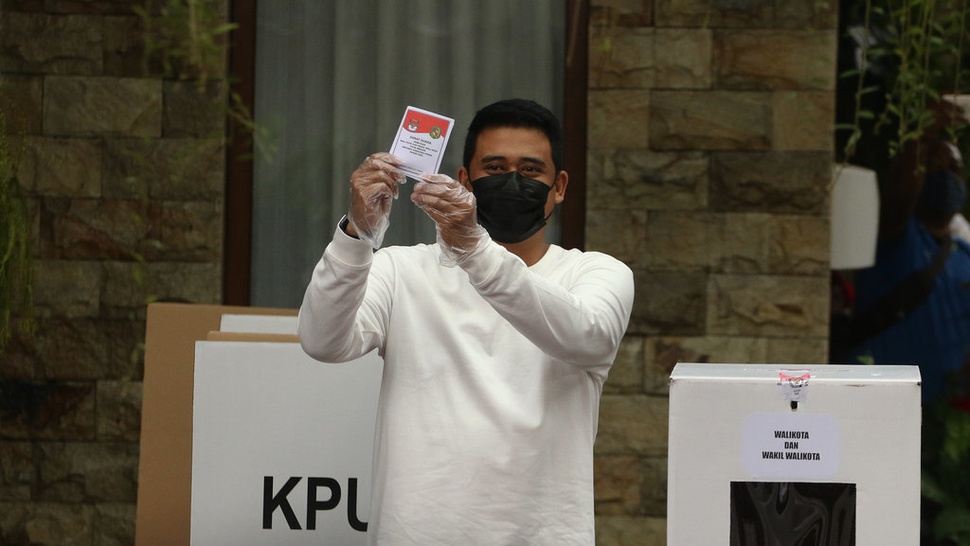 Bobby Menantu Jokowi Menang Pilwalkot Medan Versi Hitung Cepat