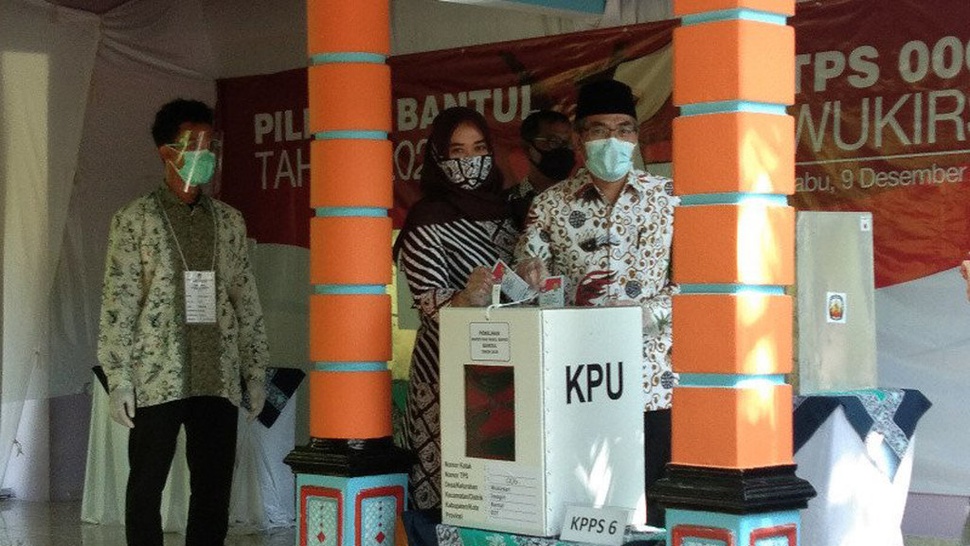 Hasil Akhir Pilkada Bantul 2020 Real Count KPU: Abdul Halim Menang