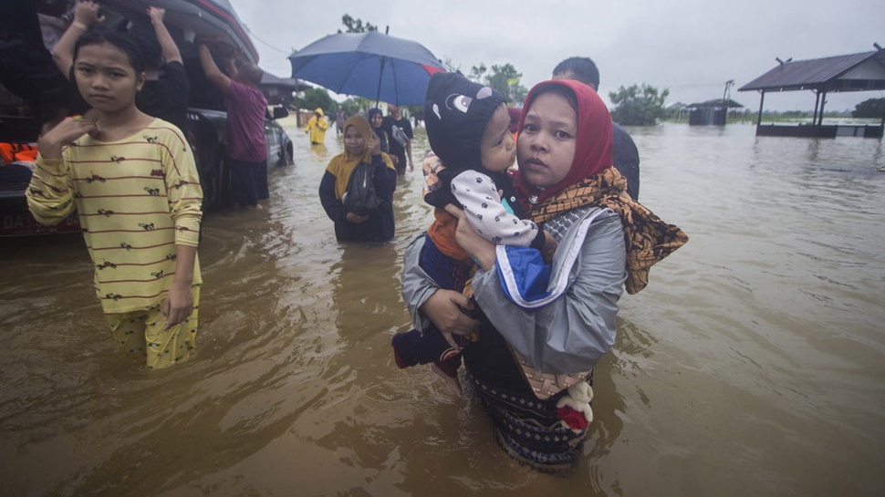 Update Banjir Kalsel 16 Januari, Lebih dari 3.000 Rumah Terendam