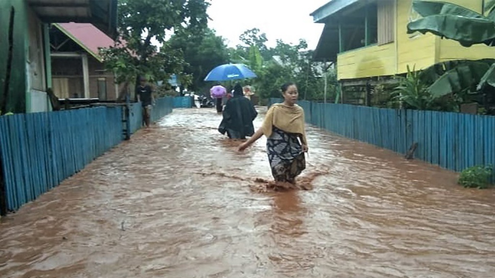 Prakiraan Daerah Potensi Banjir Februari-April 2021 Menurut BMKG