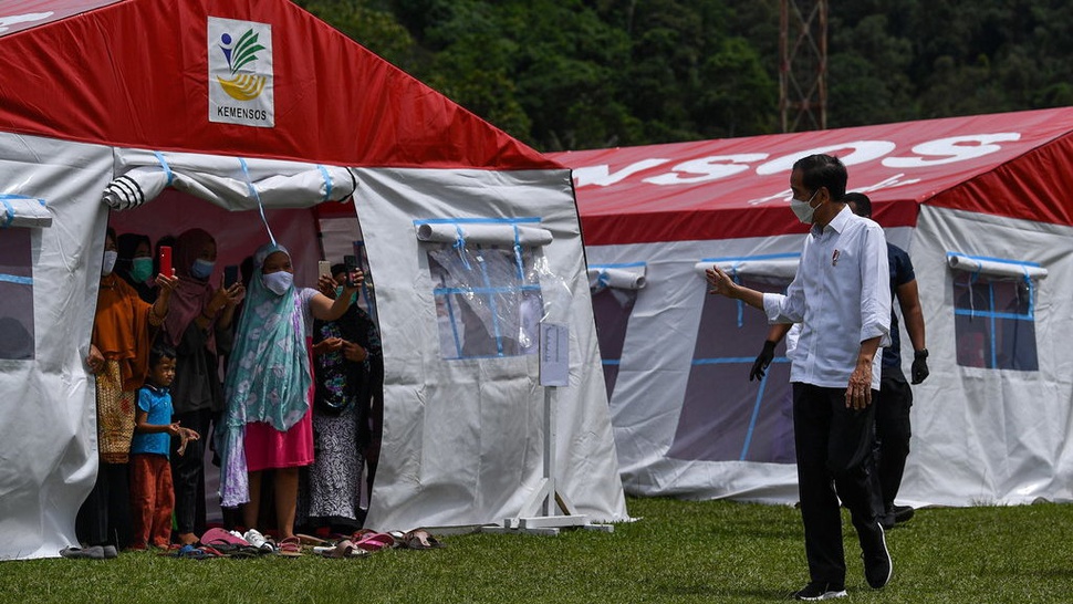 Jokowi: Rumah Rusak Korban Gempa Majene Dibantu hingga Rp50 Juta