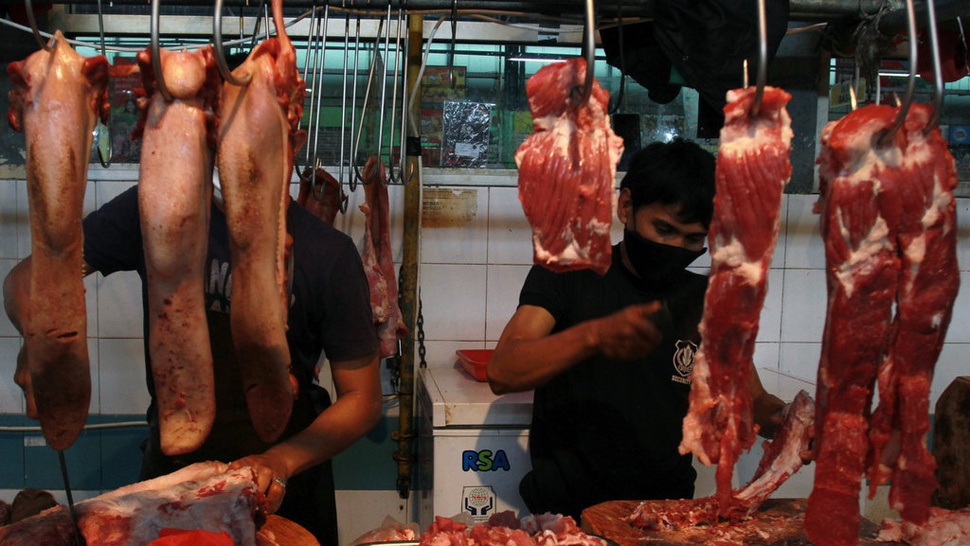 Mogok Massal Para Pedagang Daging Sapi Jabodetabek
