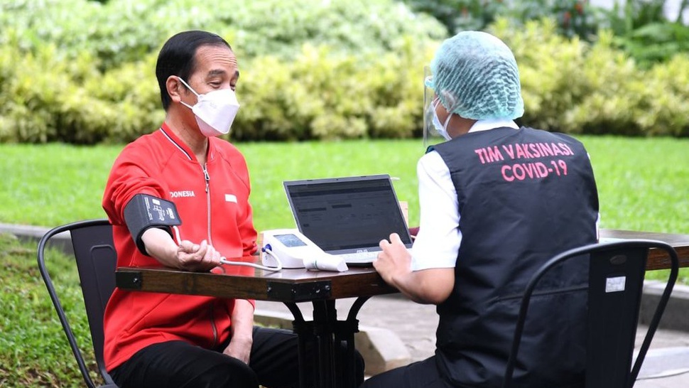 Daftar Penerima Vaksin Covid-19 Kedua: Ada Jokowi dan Raffi Ahmad