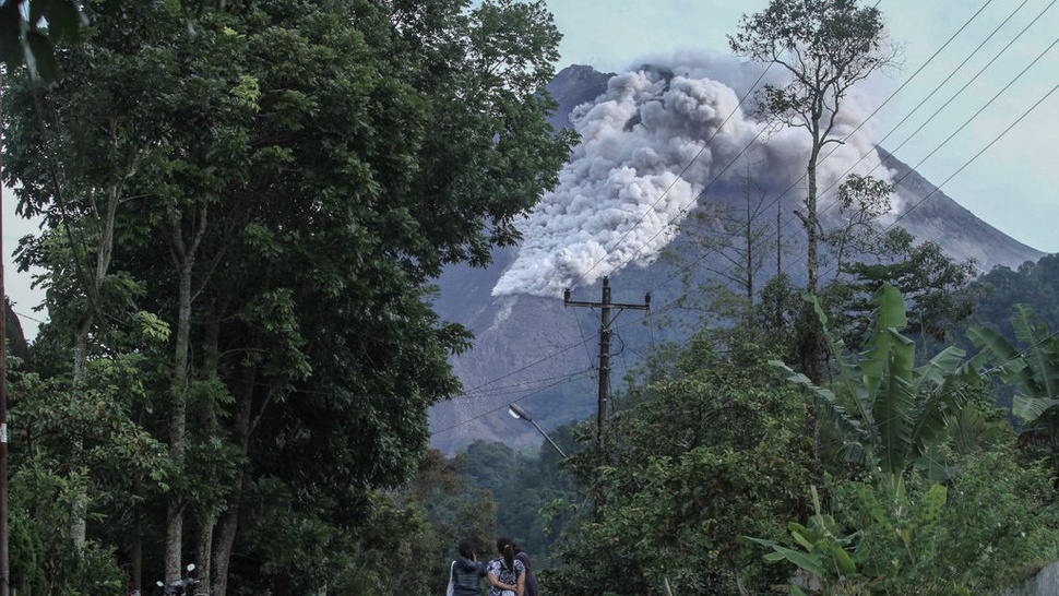 Erupsi Gunung Merapi Hari Ini, Lava Pijar 9 Kali Sejauh 1.500 Meter