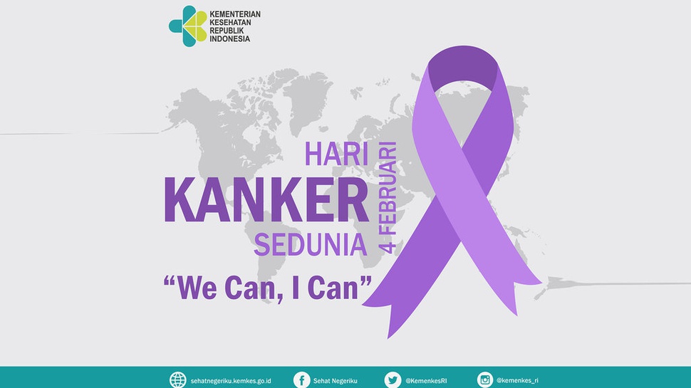 Cara Buat Poster Hari Kanker Sedunia 4 Februari & Share di Medsos