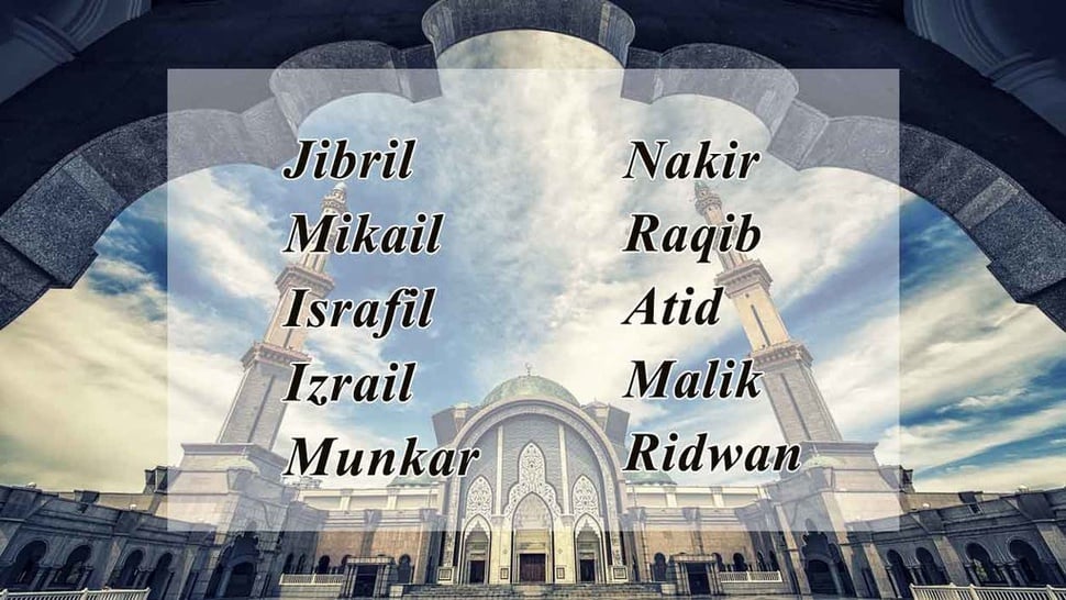 10 Nama-Nama Malaikat dan Tugasnya Menurut Agama Islam