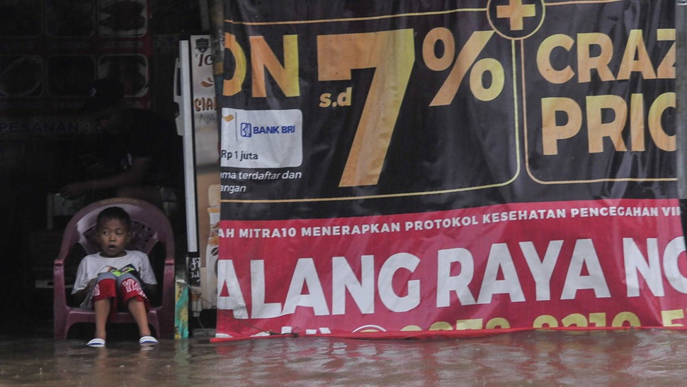 1.756 Keluarga Terdampak Banjir di Kabupaten Bekasi
