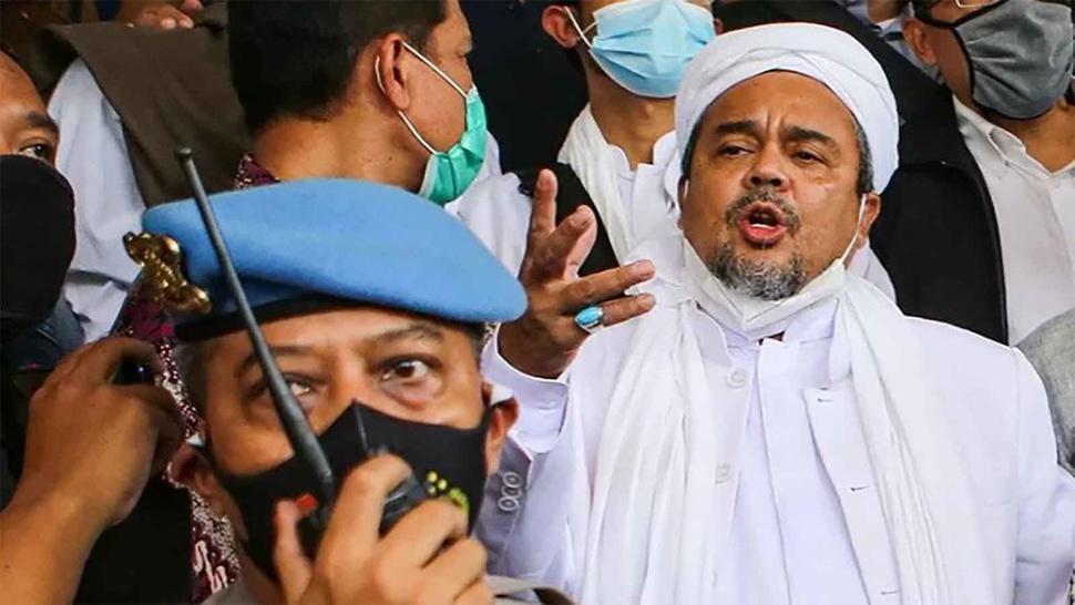 Rizieq Shihab Akui Didatangi Polisi untuk Cooling System Pemilu
