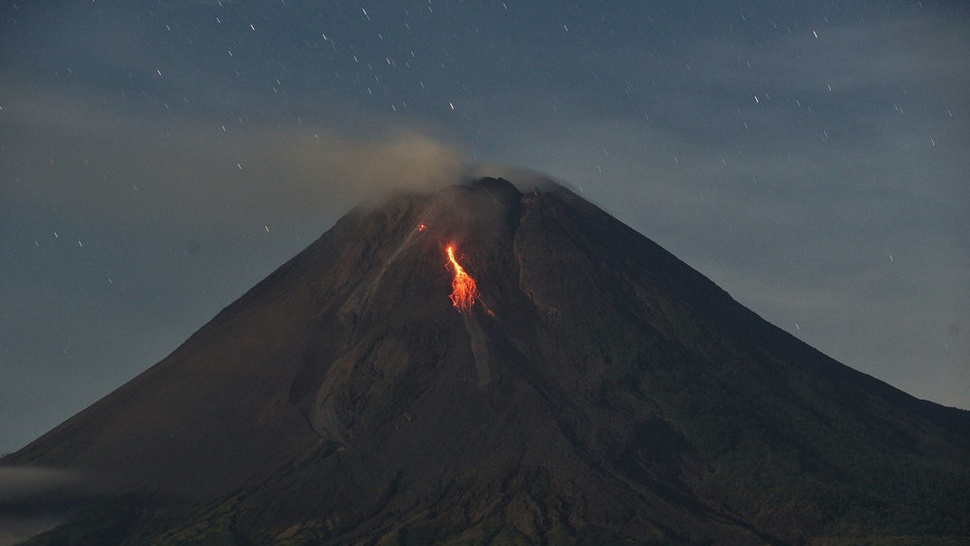 Update Gunung Merapi Hari Ini 23 Apri 2021: 47 Kali Gempa Guguran