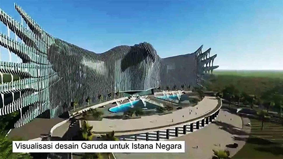 Penjelasan Nyoman Nuarta atas Terpilihnya Rancangan 'Istana Garuda'