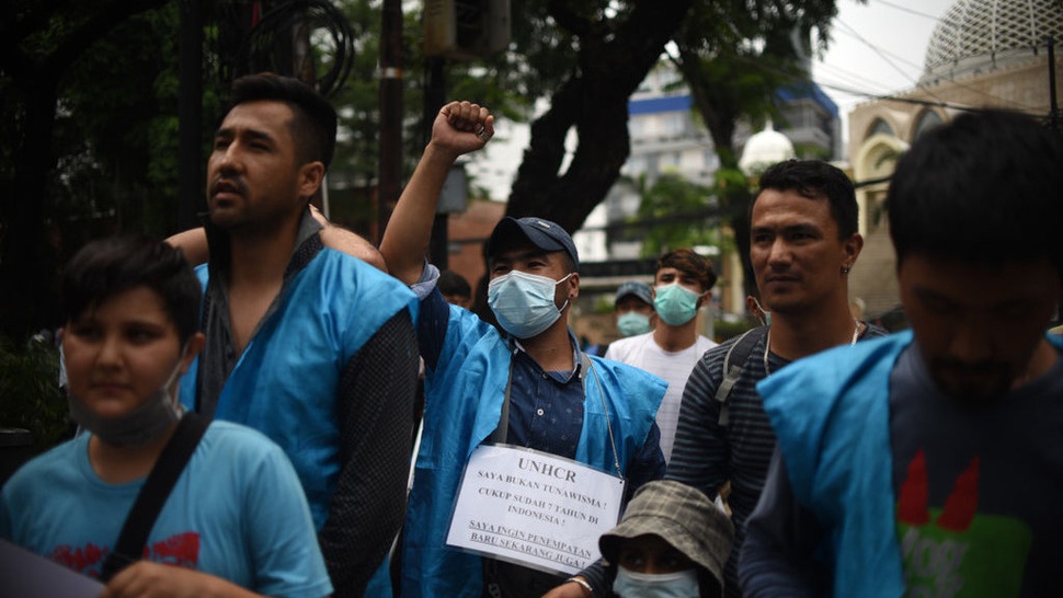 Demo ke Jokowi, Pengungsi UNHCR: Kami Mau Keluar tapi Dicegah