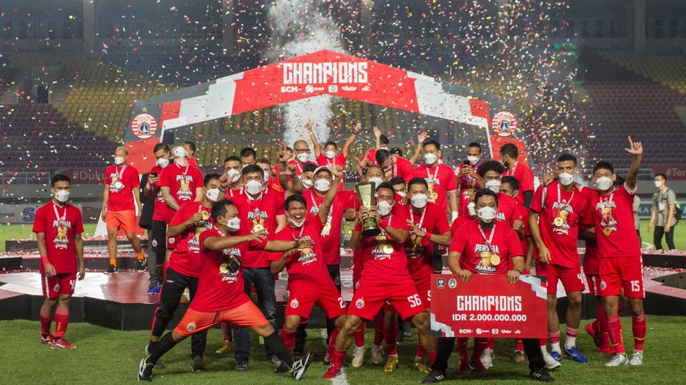 Pesan Anies ke The Jakmania usai Persija Juara Piala Menpora 2021