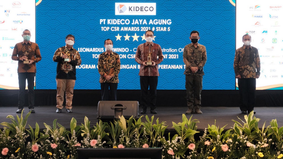 Kideco Raih 3 Penghargaan TOP CSR Awards 2021