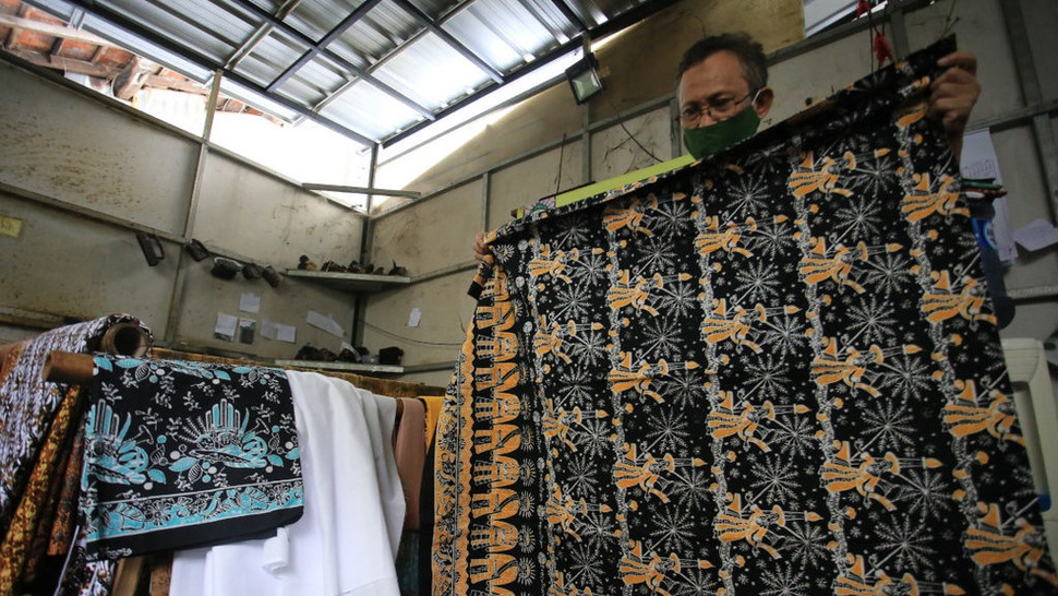 Produksi Batik Betawi Menurun di Bulan Ramadhan