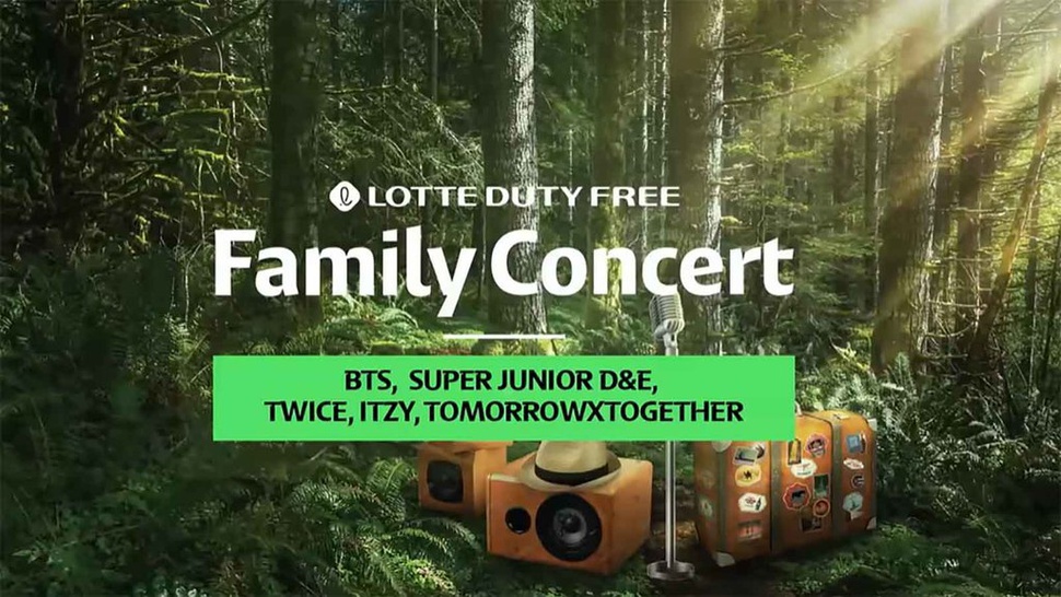 Lotte Duty Free Family Concert 2021: Cara Nonton Gratis dan Line Up