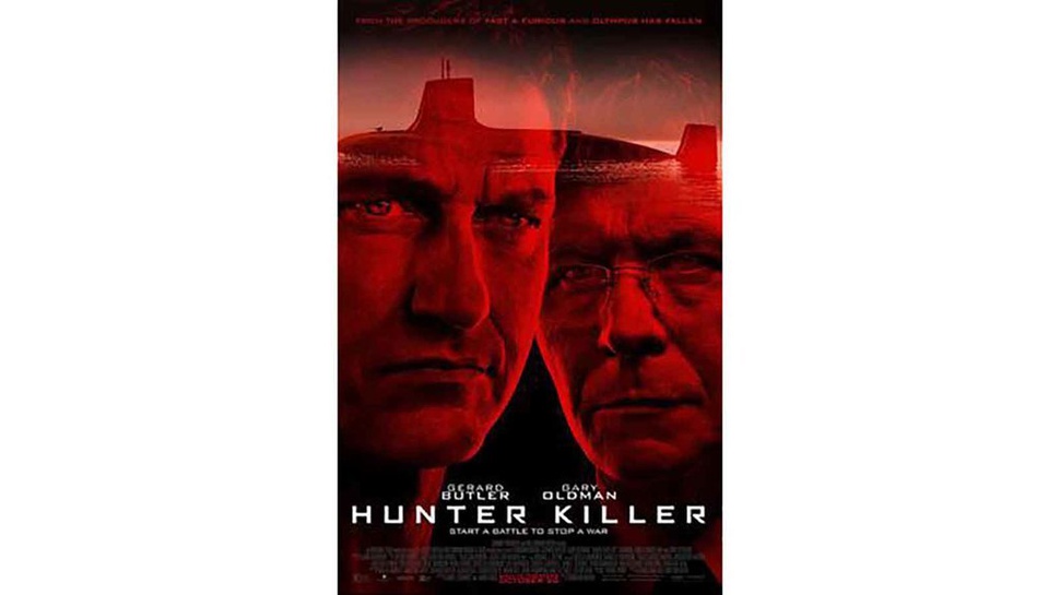 Sinopsis Film Hunter Killer: Aksi Gerard Butler Selamatkan Presiden