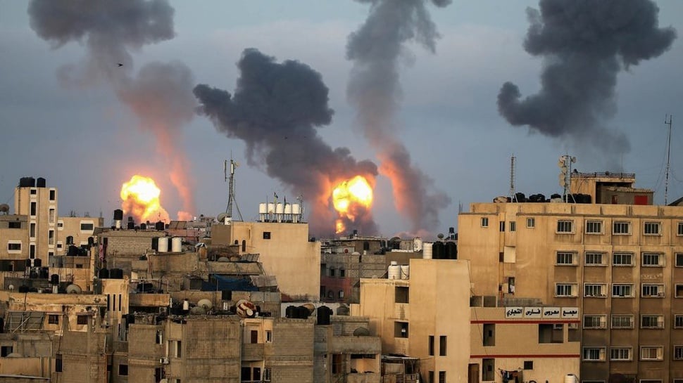 Serangan Udara Israel Hancurkan Satu-Satunya Lab COVID-19 di Gaza