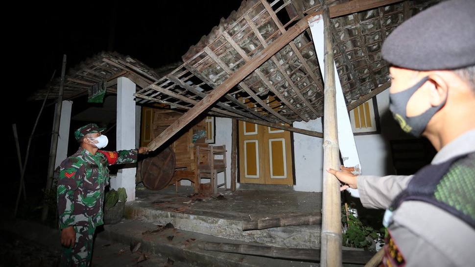 Ratusan Rumah di Malang Rusak Akibat Gempa Blitar