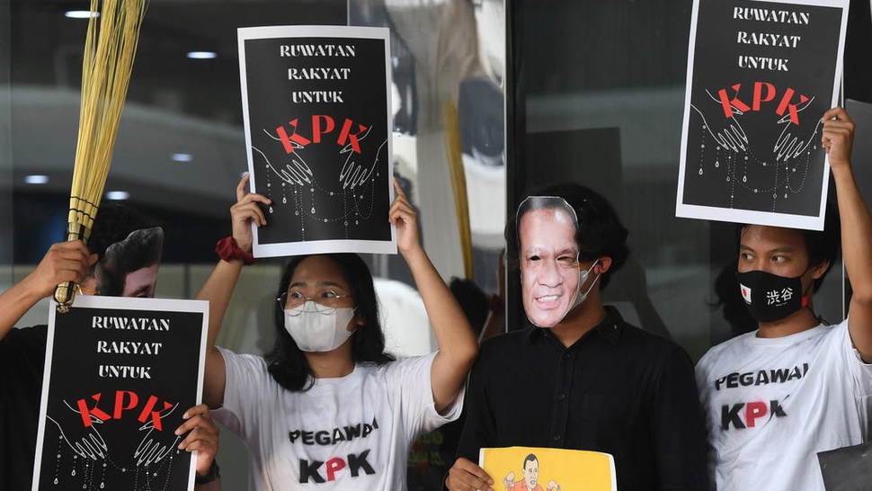 Indeks Persepsi Korupsi Indonesia Diprediksi Melorot akibat TWK