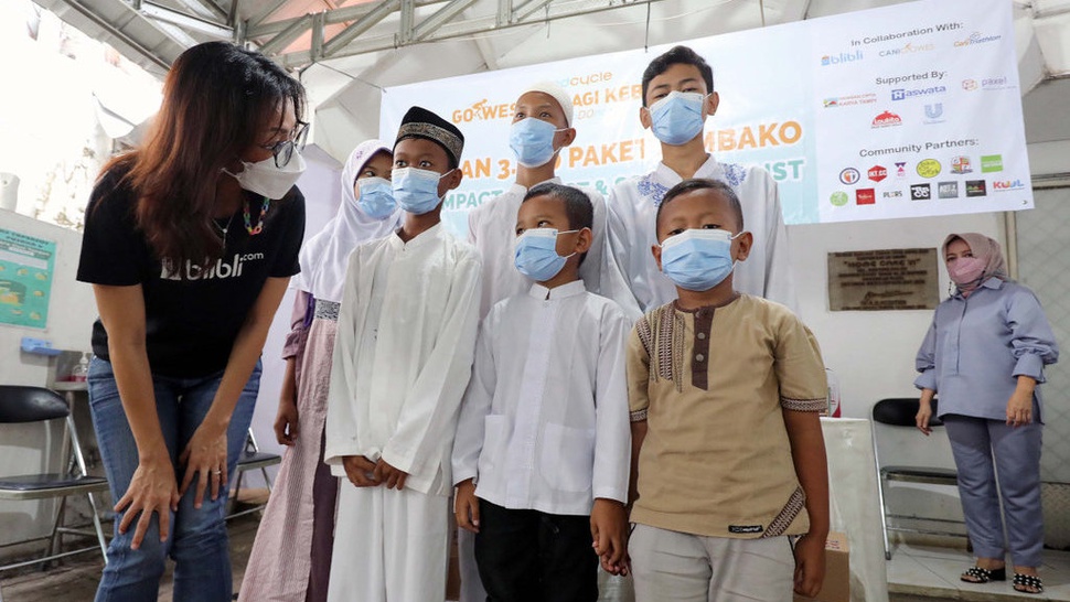 Blibli dan Foodcycle Indonesia Gelar Donasi Gowes Berbagi Kebaikan