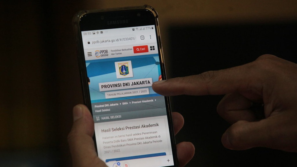 Link Pendaftaran PPDB SMK Jakarta 2022 Jalur Prestasi