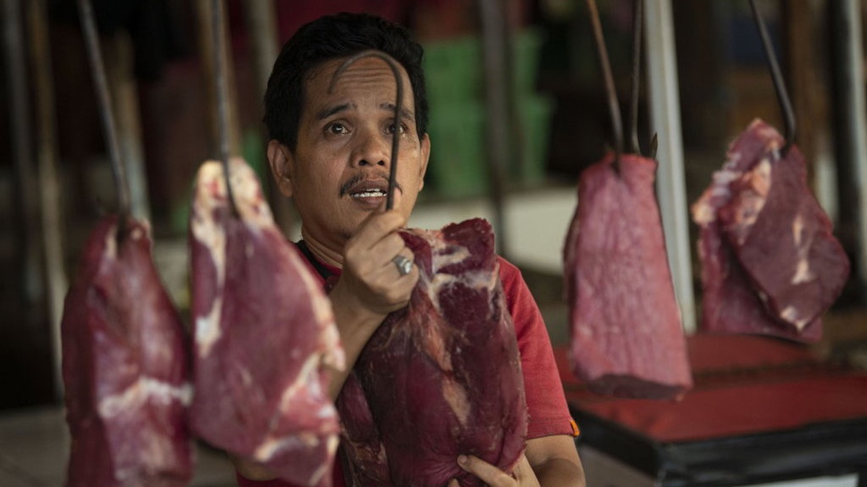 Pedagang Daging: Kenaikan Harga Bukan Karena Wabah PMK